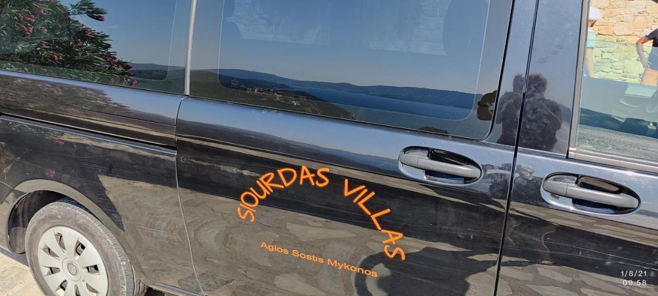 Siourdas Mykonos Villas Agios Sostis  Exteriér fotografie